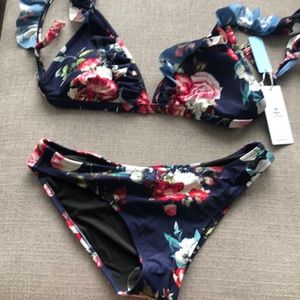 Cupshe floral bathing suit
